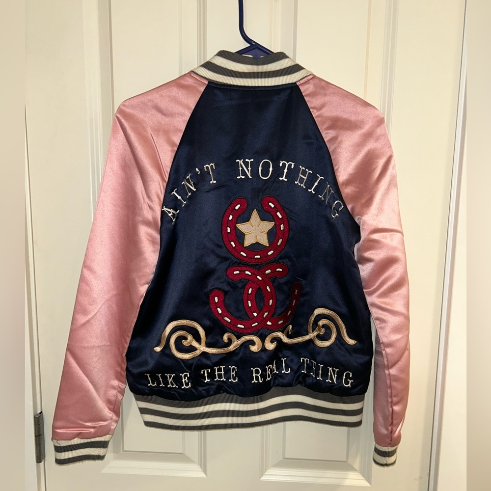 Understated Leather Souvenir Jacket-as
Seen on Lady Gaga